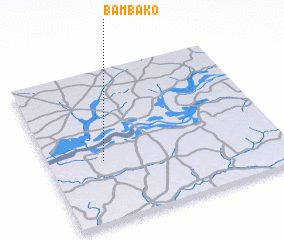 3d view of Bambako