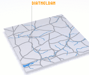 3d view of Diatmel Dam