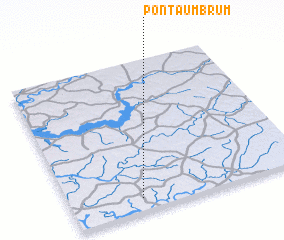 3d view of Ponta Umbrum