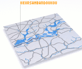 3d view of Keur Samba Ndoukou