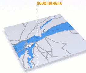 3d view of Keur Ndiagnè