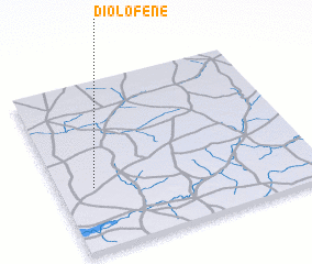 3d view of Diolofène