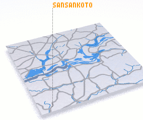 3d view of Sansankoto