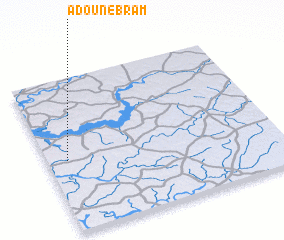 3d view of Adoune Bram