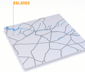 3d view of Balandé