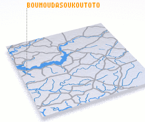 3d view of Boumouda Soukoutoto