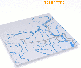 3d view of Talkeetna