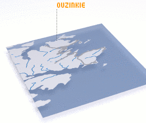 3d view of Ouzinkie