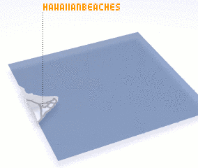 3d view of Hawaiian Beaches