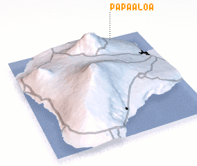 3d view of Papaaloa