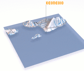 3d view of Keoneoio