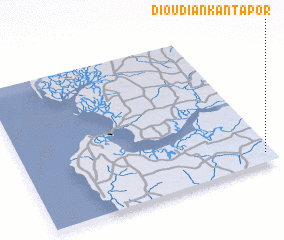 3d view of Dioudian Kantapor