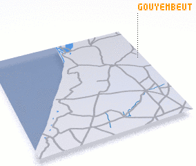 3d view of Gouye Mbeut