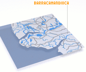 3d view of Barraca Mandioca