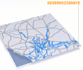 3d view of Keur Moussa Naye