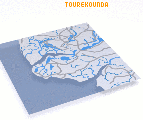 3d view of Tourékounda