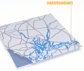 3d view of Saré Ngadiari