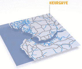 3d view of Keur Gaye