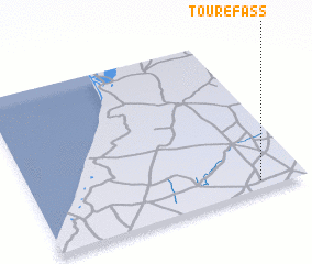 3d view of Touré Fass