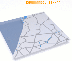 3d view of Keur Mandoumbé Khari