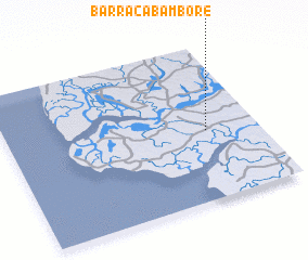 3d view of Barraca Bamboré