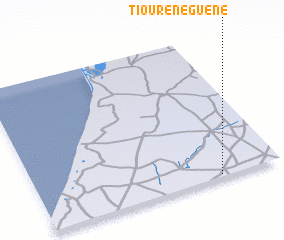 3d view of Tiourèneguène