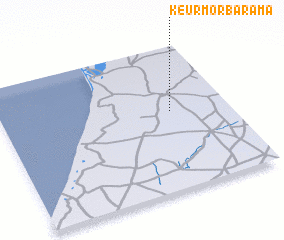 3d view of Keur Mor Barama