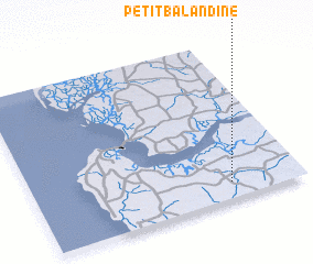 3d view of Petit Balandine