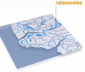 3d view of Tanbakoumba