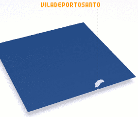 3d view of Vila de Porto Santo