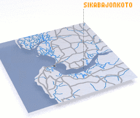 3d view of Sika Bajonkoto