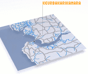 3d view of Keur Bakari Kamara