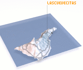 3d view of Las Cuevecitas