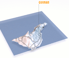 3d view of Güimar