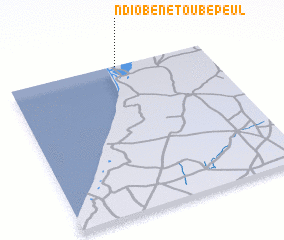 3d view of Ndiobène Toubé Peul