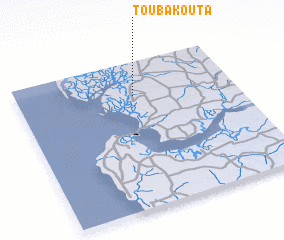 3d view of Toubakouta