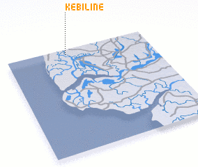 3d view of Kebiline