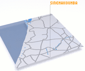 3d view of Sine Makoumba