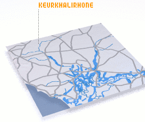3d view of Keur Khali Rhone