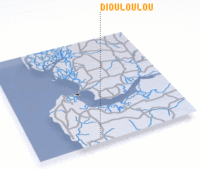 3d view of Diouloulou