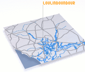 3d view of Louli Ndoundour