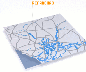 3d view of Réfane Kao