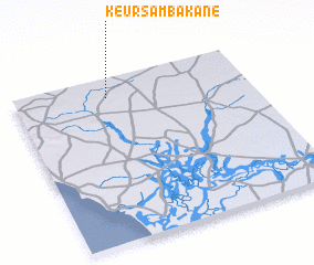 3d view of Keur Samba Kane