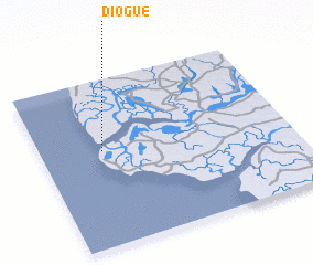 3d view of Diogué