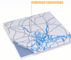 3d view of Kobon Goye Boundao