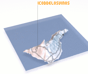 3d view of Icod de los Vinos