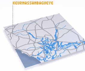 3d view of Keur Massamba Gueye