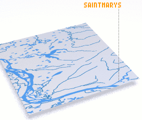 3d view of Saint Marys