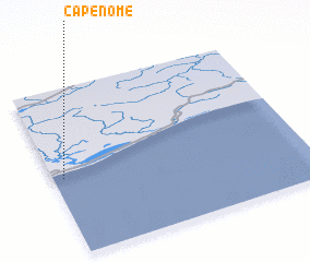 3d view of Cape Nome