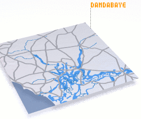 3d view of Dam Dabaye